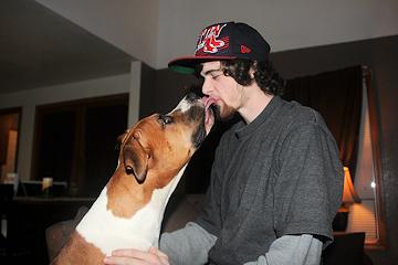 Andrew and Burner - February 8, 2013 Andrew and Burner - February 8, 2013