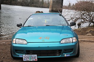 My first car as it looked on February 9, 2013