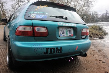 My first car as it looked on February 9, 2013