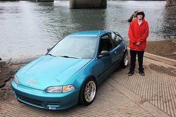 My first car as it looked on February 9, 2013