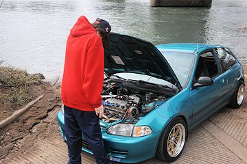 My first car as it looked on February 9, 2013