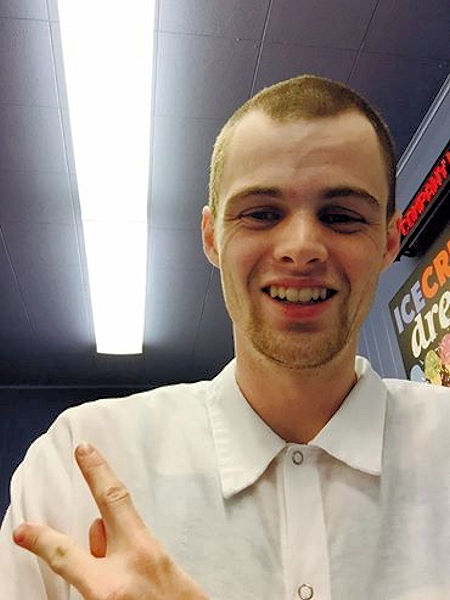 Andrew at his Ice Cream Shop job - Summer 2015 Andrew at his Ice Cream Shop job - Summer 2015
