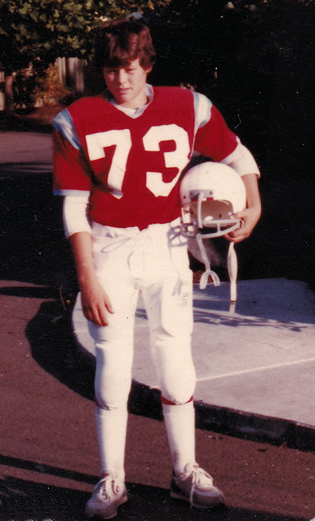 Andrew played Youth Football Andrew played Youth Football