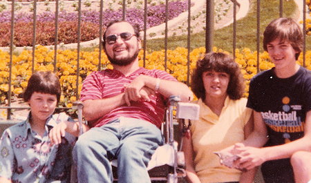 Anthony "Tony" Cole with friends at Disneyland June 1980 Anthony "Tony" Cole with friends at Disneyland June 1980