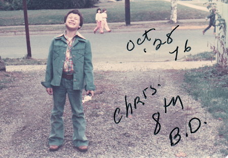 Andrews dad Christipher John "Chris" Cole on 8th birthday Oct 28, 1976 Andrews dad Christipher John "Chris" Cole on 8th birthday Oct 28, 1976