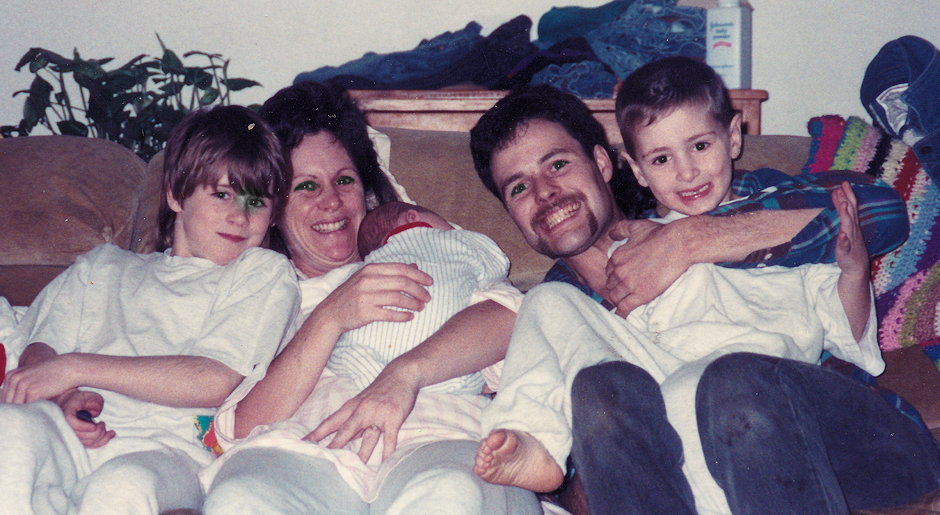 Rocky Scholl, Donna Rager holding Andrew Cole, Chris Cole, Jeremy Scholl Rocky Scholl, Donna Rager holding Andrew Cole, Chris Cole, Jeremy Scholl