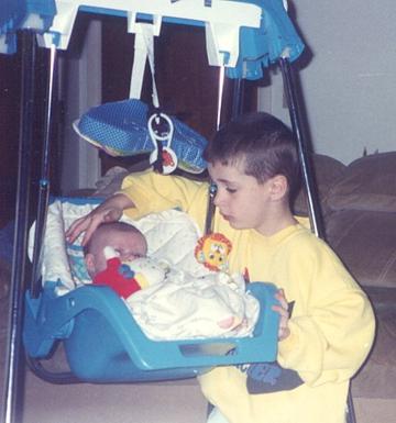 Andrew and Jeremy - March 4, 1993
