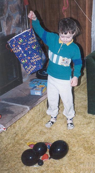 Andrew - February 1997 - age four