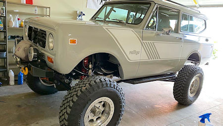 Finished International Scout - Paint Protective Film not visible